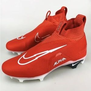 Nike Alpha Menace Elite 3 Football Cleats Red White